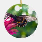 Spicebush Swallowtail Keramisch Ornament (Voorkant)