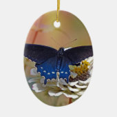 Spicebush Swallowtail Keramisch Ornament (Voorkant)