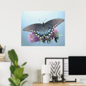 Spicebush Swallowtail Photo Poster (Thuiskantoor)