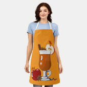 Spiced Apple Cider Apron Schort (Gedragen)