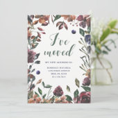 Spiced Botanical | Nieuw adres Aankondiging (Staand voorkant)