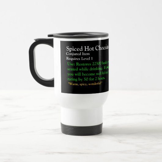 Spiced Hot Chocolate Warcraft, Mok (Links)