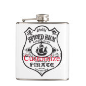 Spiced Rum Pirate Drink Thunder_Cove Heupfles (Voorkant)