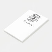 Spiced Rum Pirate Drink Thunder_Cove Post-it® Notes (Schuin)