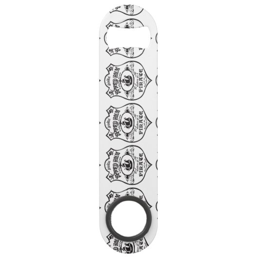 Spiced Rum Pirate Drink Thunder_Cove Speed Flessenopener (Achterkant)