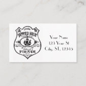 Spiced Rum Pirate Drink Thunder_Cove Visitekaartje (Voorkant)