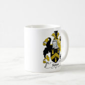 Spicer Family Crest Koffiemok (Voorkant rechts)