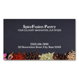 Spices Chef Magnetisch Visitekaartje