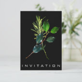 Spices Italiaanse Chef Dinner Hause Rosmarino Laur Kaart (Staand voorkant)