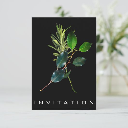 Spices Italiaanse Chef Dinner Hause Rosmarino Laur Kaart (Staand voorkant)