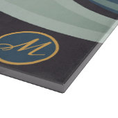 Spices Wooden Stirring Spoon met specerijenmonogra Snijplank (Hoek)