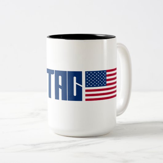 SpiceTac Mok met twee tonen, 15 oz (Voorkant rechts)