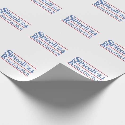 Spicoli 24 Ontspan Ik Kan Het Repareren Funny Verk Cadeaupapier (Hoek)