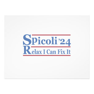 Spicoli 24 Relax Ik kan het repareren Grappige Ver Foto Afdruk