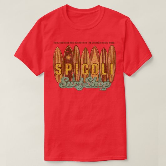  Spicoli Surf Shop T-shirt (Design voorkant)