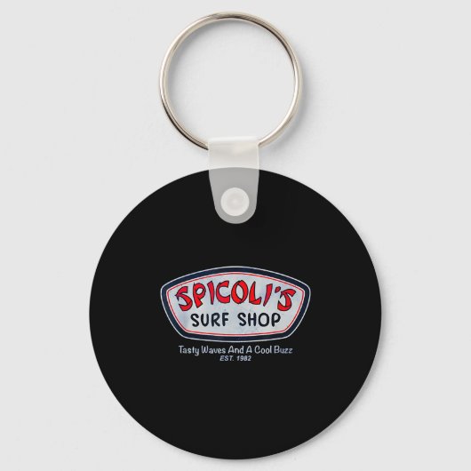 Spicoli zomer surf retro sleutelhanger (Voorkant)