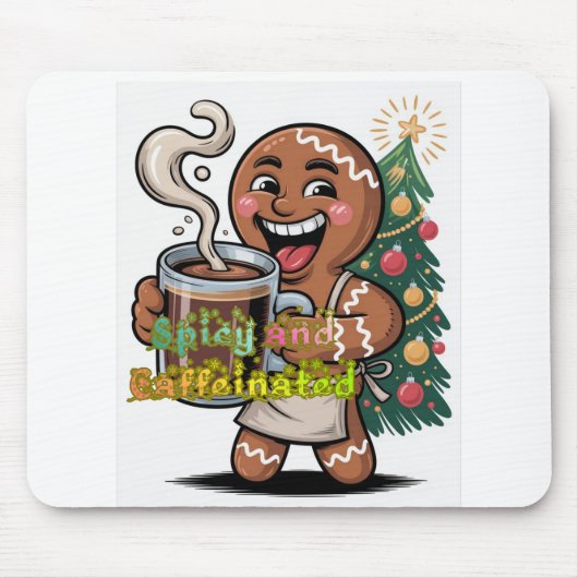 Spicy and Caffeinated Muismat (Voorkant)