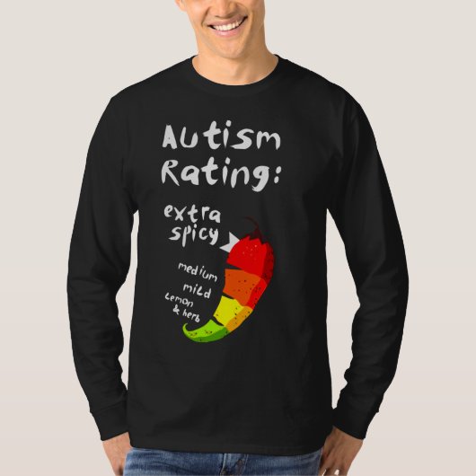 Spicy Autism T-shirt (Voorkant)