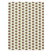 Spicy BBQ Buffalo Chicken Wings Bar Food Vlees Tafelkleed (Voorkant)