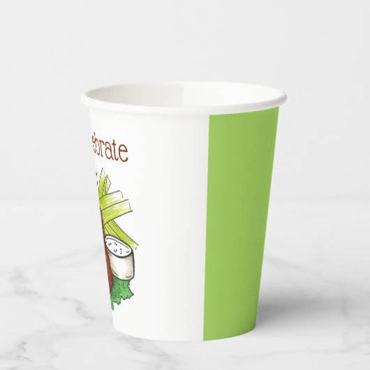 Spicy BBQ Buffel Kip Wings Tailgate Groot Spel Papieren Bekers (Links)