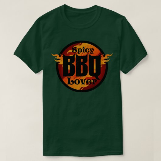 Spicy BBQ Liefde T-shirt (Design voorkant)