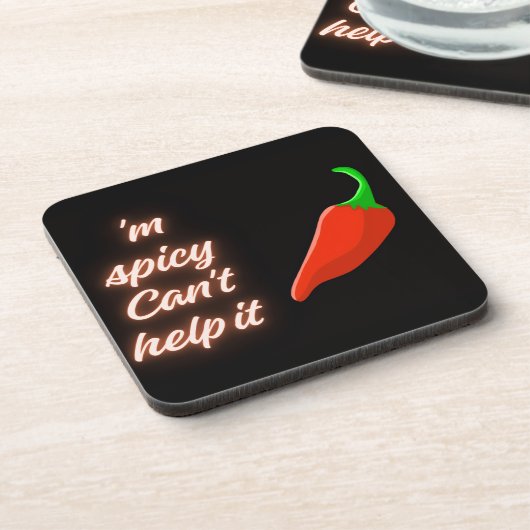 Spicy  bier onderzetter (Linkerzijde)