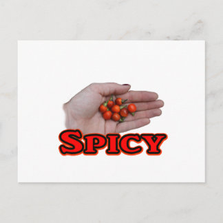 Spicy Cascabel Hot Pepper Design Briefkaart