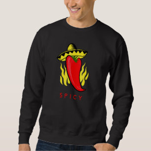 Spicy Chili Jalapeno Pepper Hot Chili Pod Somber Trui