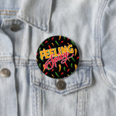 Spicy Chili Peppers Button (In situ)