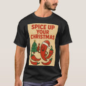 Spicy Christmas Sizzle T-shirt (Voorkant)