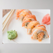 Spicy Crab Sushi Poster (Voorkant)