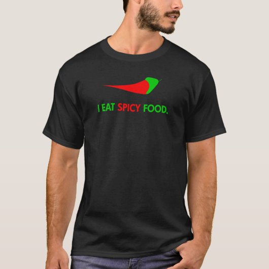 Spicy Food - Dark T-Shirt (Voorkant)