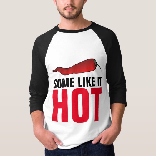 SPICY FOOD LOVER, Hot Pepper T-Shirts (Voorkant)