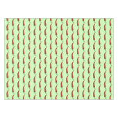 Spicy Hot Chili Red Pepper Foodie Print Tafelkleed (Voorkant (Horizontaal))