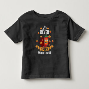 Spicy Hot en Spicy Chili Red Pepper Kinder Shirts