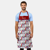 Spicy Hot Peppers, speciaal aangepast Schort (Gedragen)