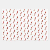 Spicy! Hot Sauce Salsa Cute Hand-drawn Inpakpapier Vel (Voorkant 3)