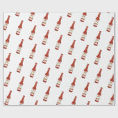 Spicy! Hot Sauce Salsa White Cadeaupapier (Vlak)