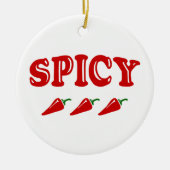 SPICY KERAMISCH ORNAMENT (Voorkant)