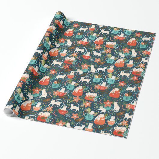 Spicy Kittens Cadeaupapier (Uitgerold)