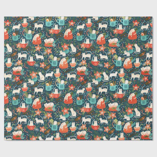 Spicy Kittens Cadeaupapier (Vlak)