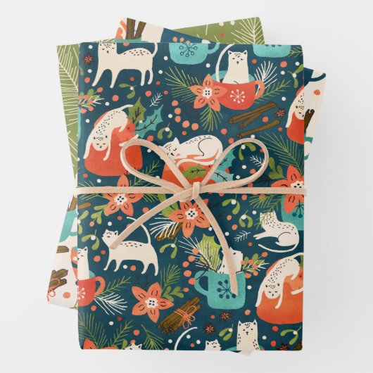 Spicy Kittens Inpakpapier Vel (In situ)