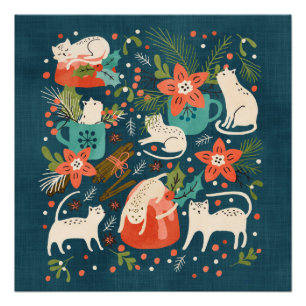 Spicy Kittens Perfect Poster