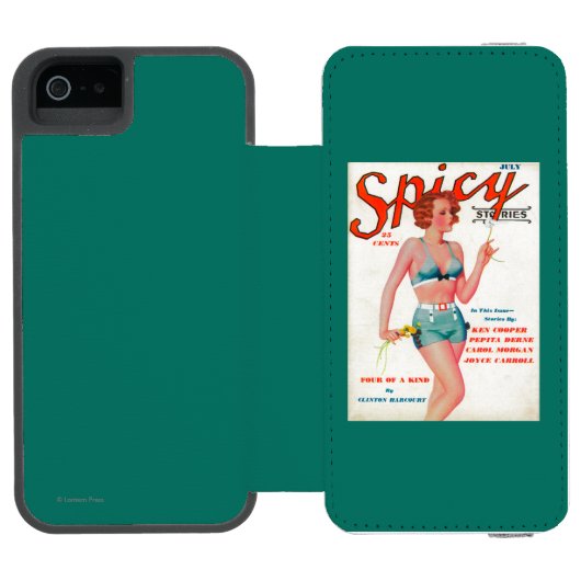 Spicy Magazine Hoesje Incipio iPhone Portemonnee Hoesje (Agenda Open)
