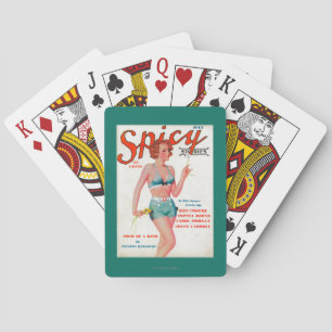 Spicy Magazine Hoesje Pokerkaarten