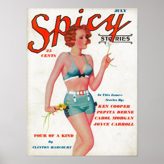 Spicy Magazine Hoesje Poster (Voorkant)