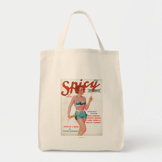 Spicy Magazine Hoesje Tote Bag (Voorkant)