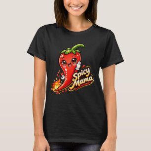 Spicy Mama - Heet Spul - Etenliefhebbers T-shirt