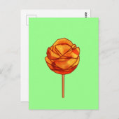 Spicy Mango op een stok Briefkaart (Voorkant / Achterkant)