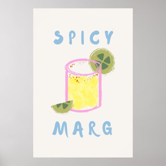 Spicy Marg Poster (Voorkant)